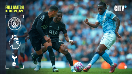 Full-match replay: City v Tottenham Hotspur