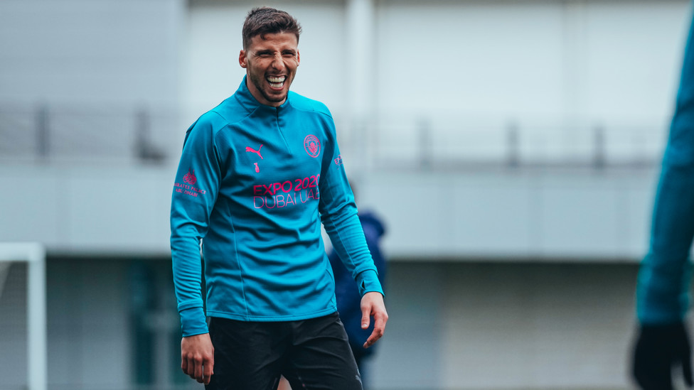 An equally smiley Ruben