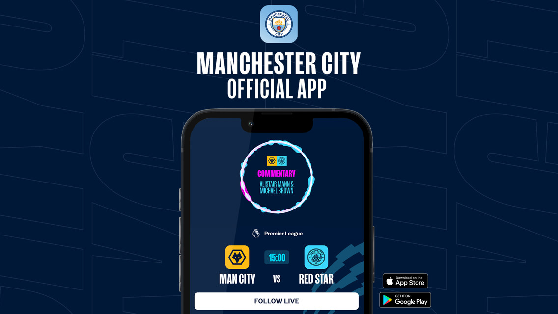 How to follow Wolves v City on our official app