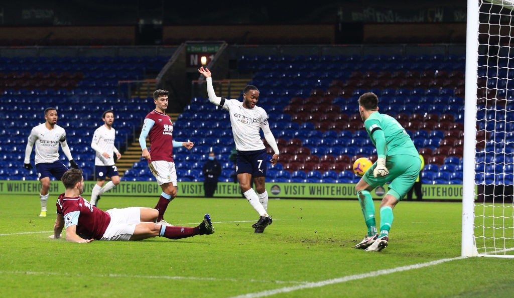 DOUBLE DELIGHT: Raheem Sterling doubles our lead