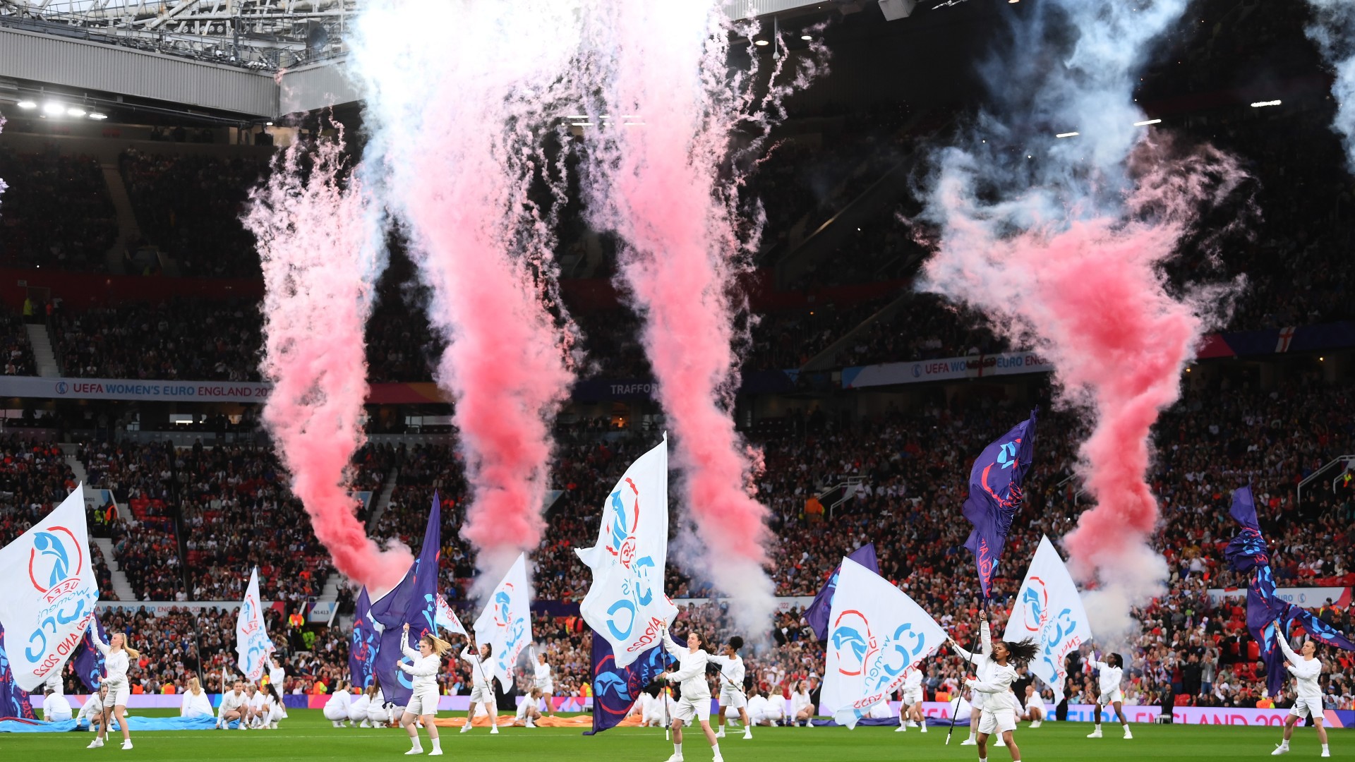 OPENING CEREMONY : The night begins with a bang at Old Trafford
