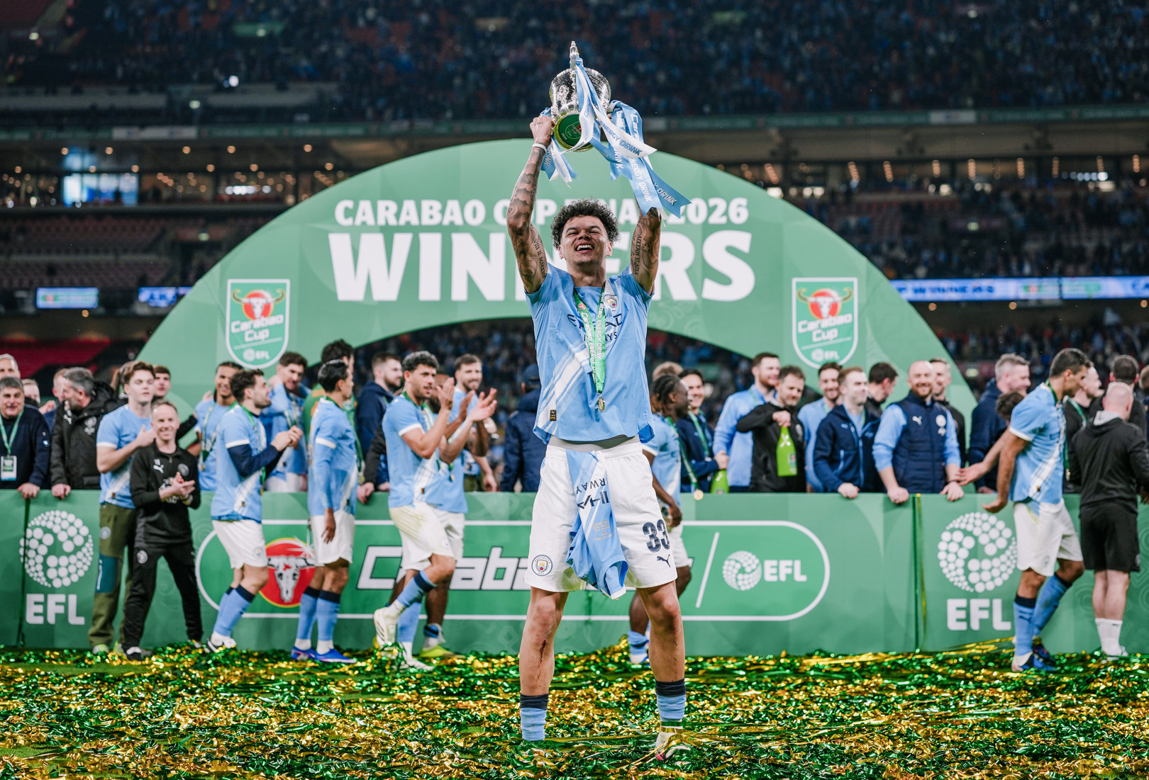 O'Reilly: City ansioso para aproveitar o título da Carabao Cup