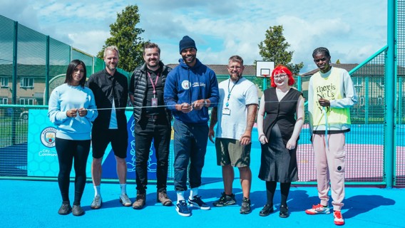 CITC and C.P Company open community football pitch