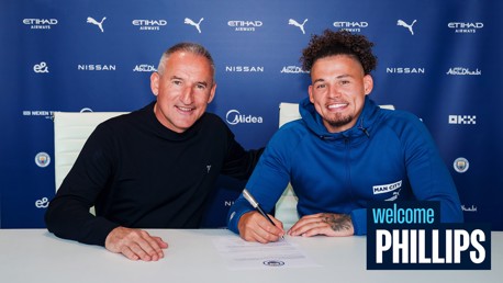 Kalvin Phillips rejoint City 