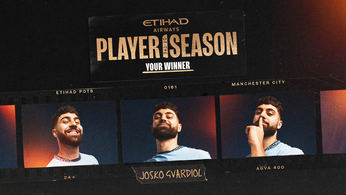 Gvardiol named 2024/25 Etihad Player of the Season