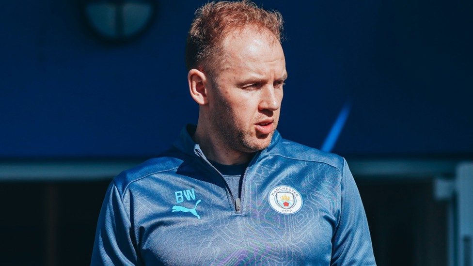 THE BOSS  : Ben Wilkinson watches on.