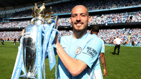 GOLDEN SILVA: David Silva is viewed by many as the greatest player to ever don the Manchester City shirt