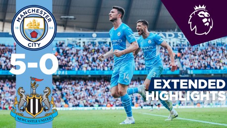 City 5-0 Newcastle: resumen amplio