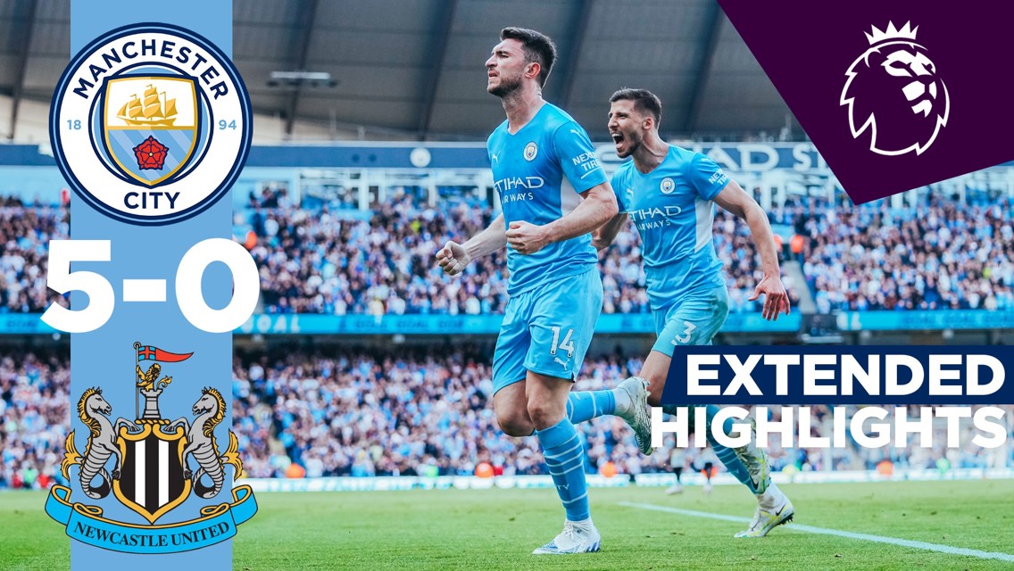 Le résumé : City 5-0 Newcastle