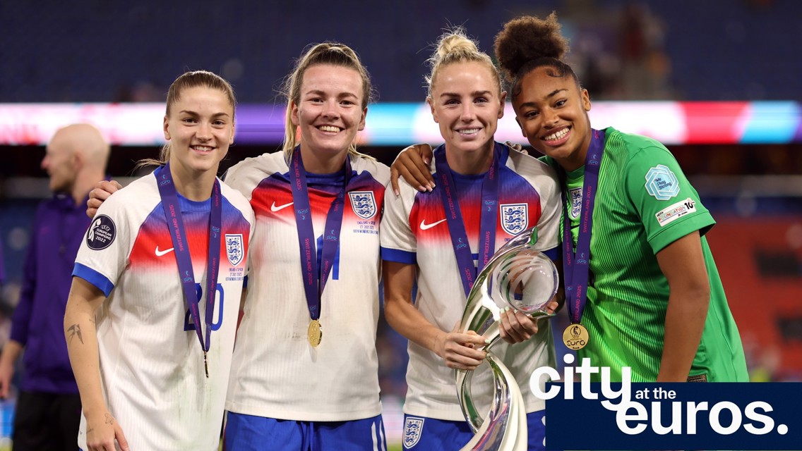 Sjogran delighted for City’s Euro 2025 winners