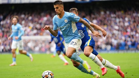 WOW JOAO: Cancelo flies up the flank.