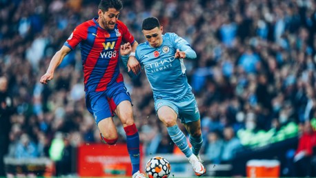 FO-RUN: Phil charges forward early in the second half.