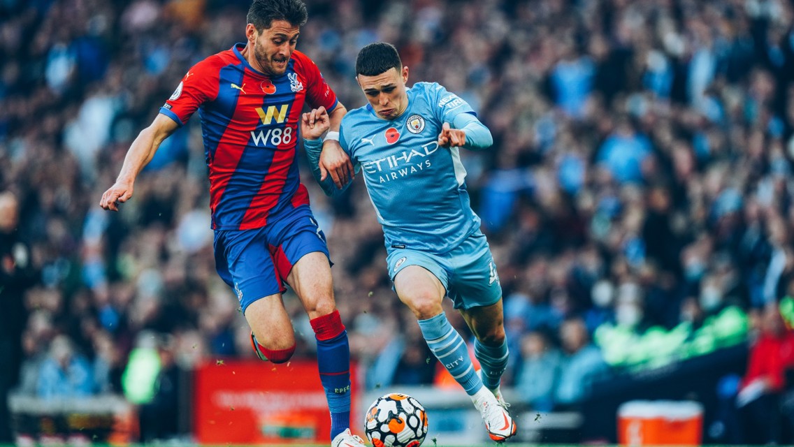 FO-RUN: Phil charges forward early in the second half.