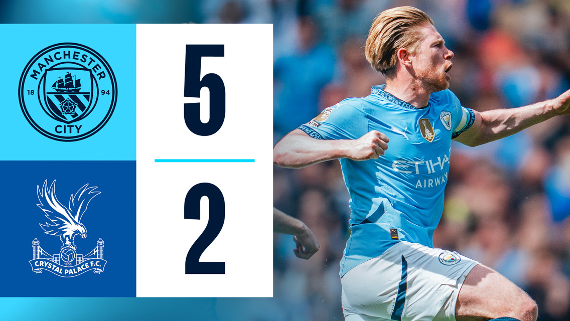 Melhores momentos: City 5 - 2 Crystal Palace