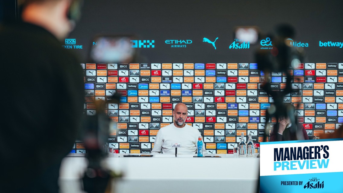 Guardiola on squad selection for Everton trip