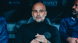 THE BOSS: Pep in the dugout.