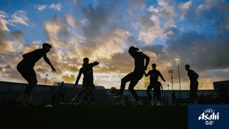 Training: Last preparations for Liverpool