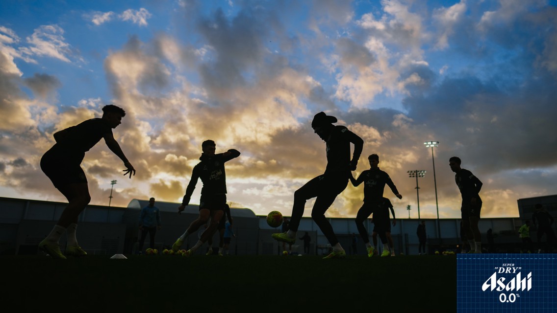 Training: Last preparations for Liverpool