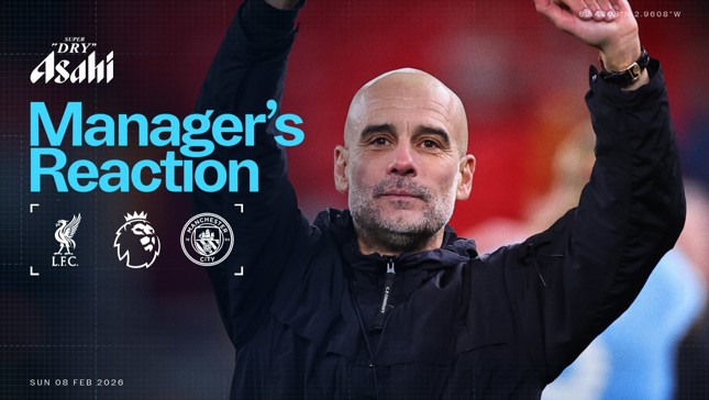 It’s so difficult to win at Anfield, says Guardiola