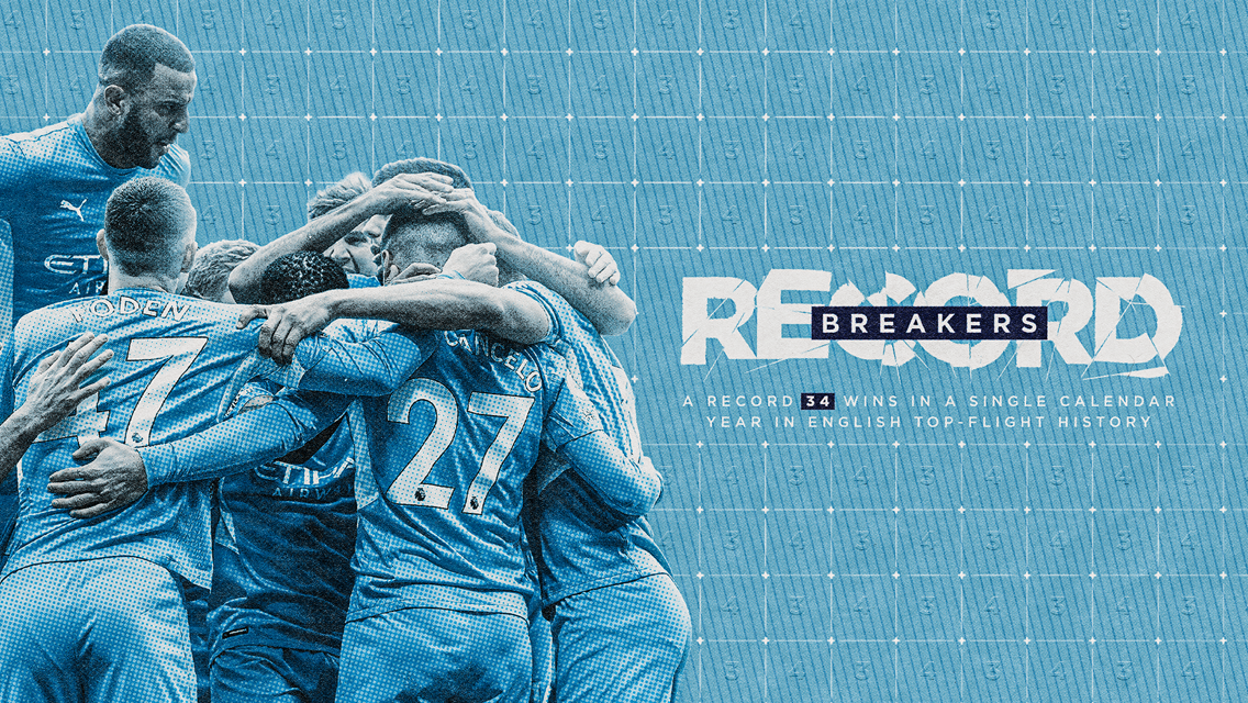 City set two new English football records with victory at Newcastle