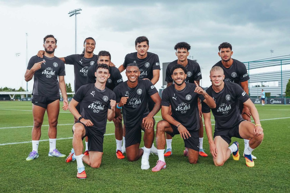 NEW SEASON : The team enjoy preparations for the 2025/26 season. 