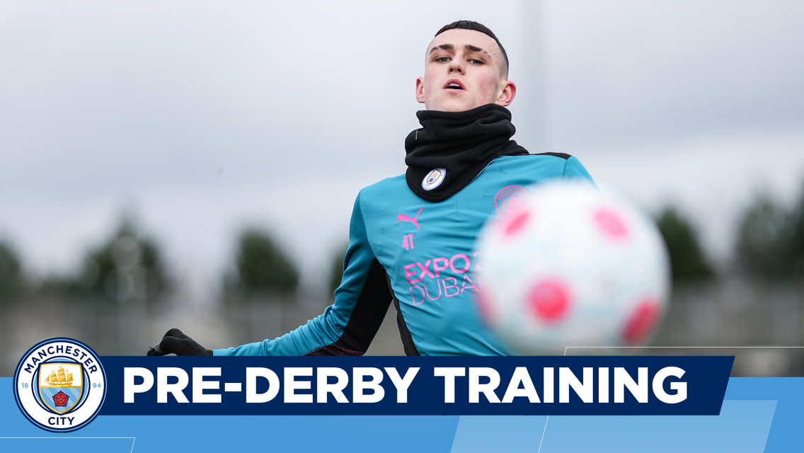 Training: Finishing touches ahead of Derby Day!