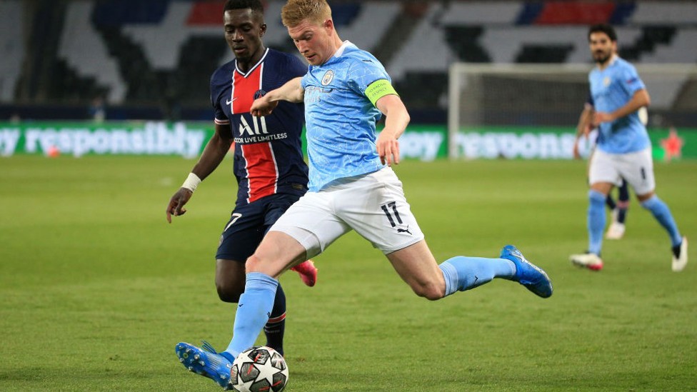 LEVEL BEST: KDB draws us level