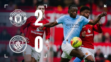 Man United 2-0 City: 2-minute highlights