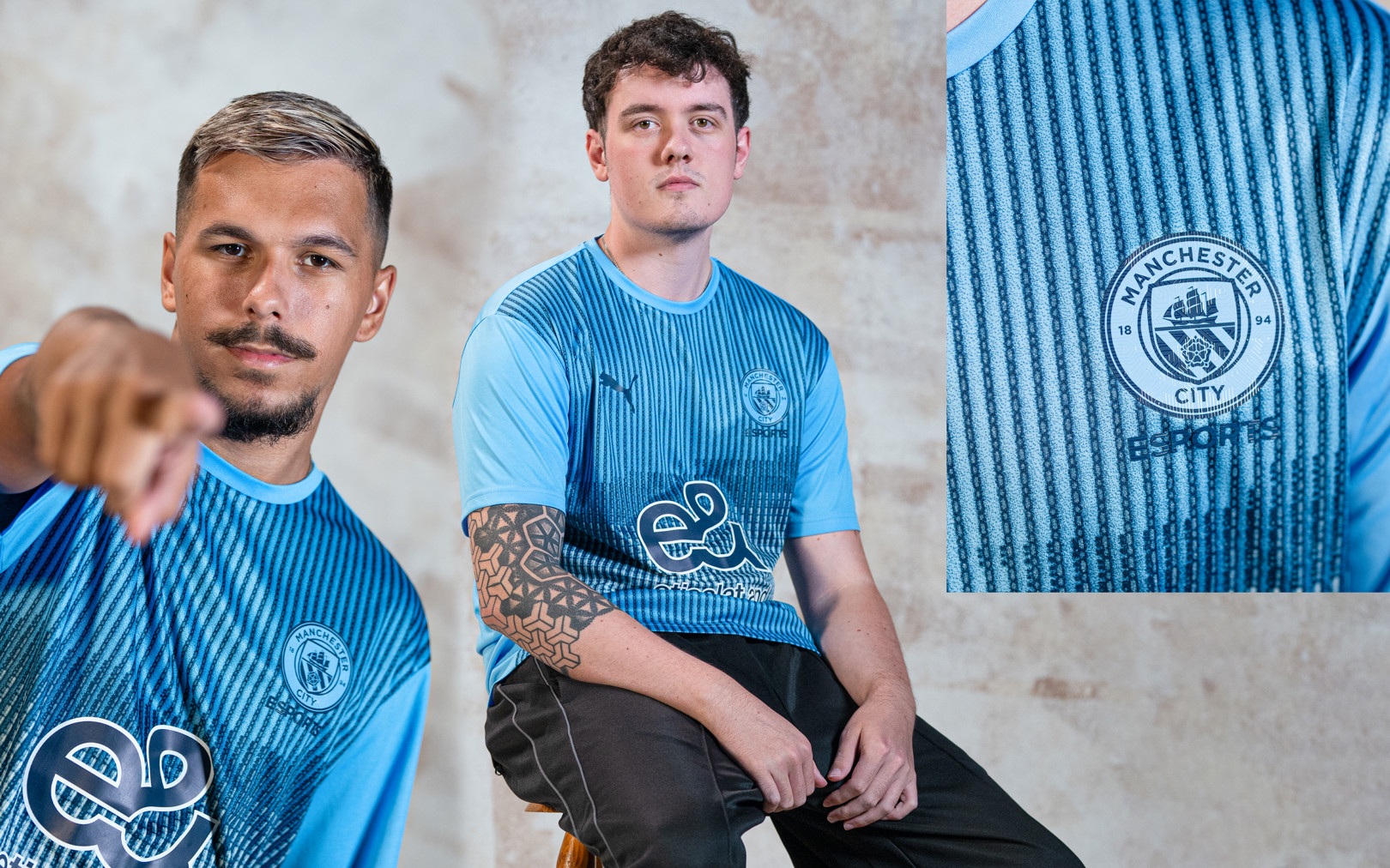 Manchester City étrennera son maillot esports PUMA 2026/27 lors du Major des RLCS