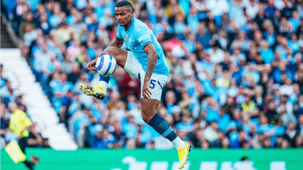 ASSURED AKANJI : On the ball.