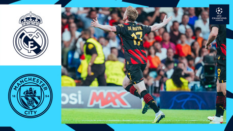 Full-match replay: Real Madrid v City