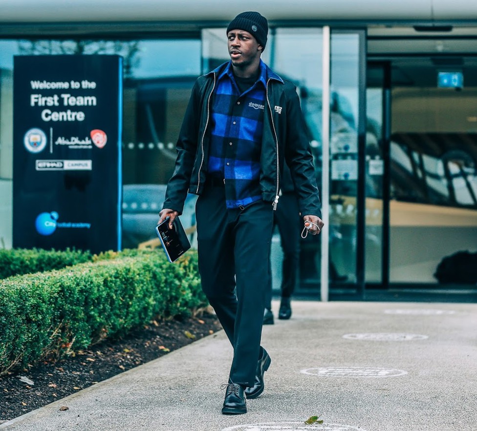 CHECK HIM OUT! It's great to see Benjamin Mendy back in the mix after his recovery from injury