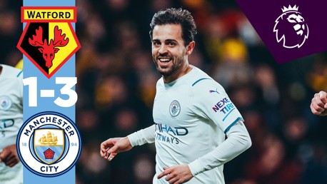 Watford 1-3 City: Brief highlights