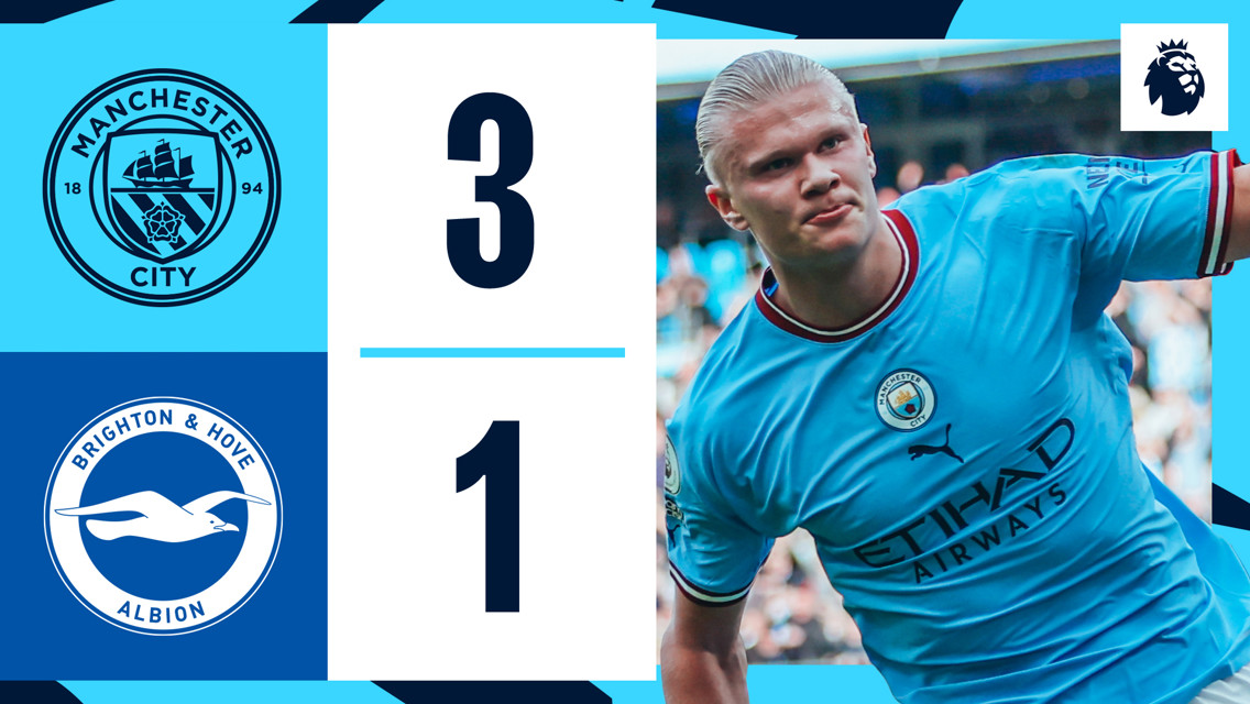 ไฮไลท์: ซิตี้ 3-1 ไบร์ทตัน