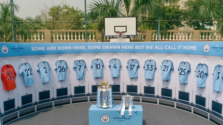 TROPHY TOUR: India.