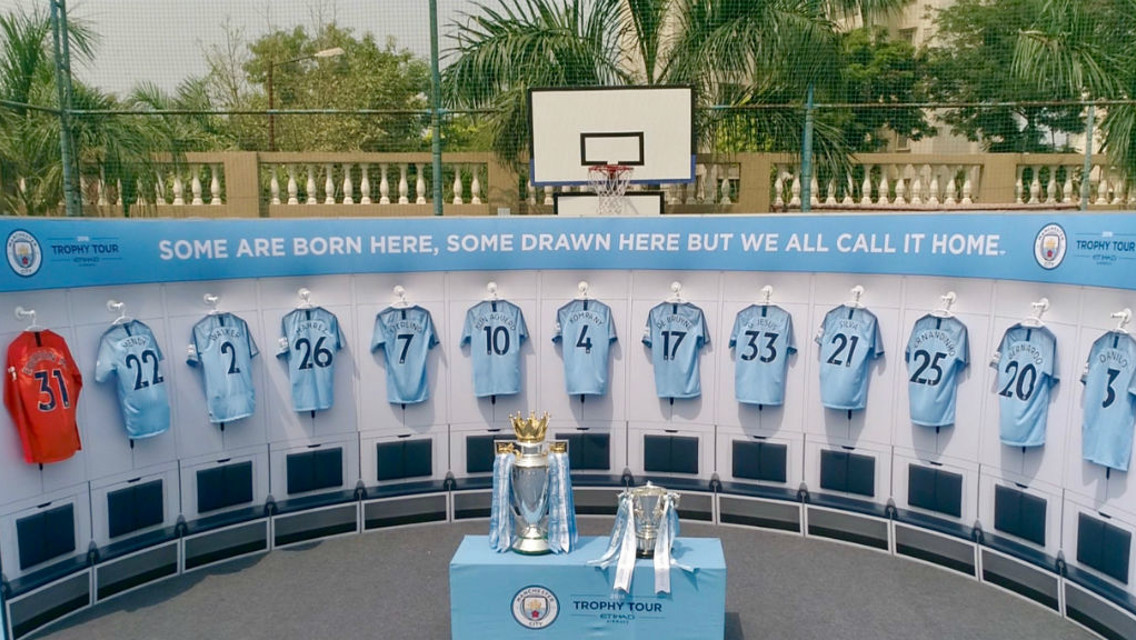 TROPHY TOUR: India.