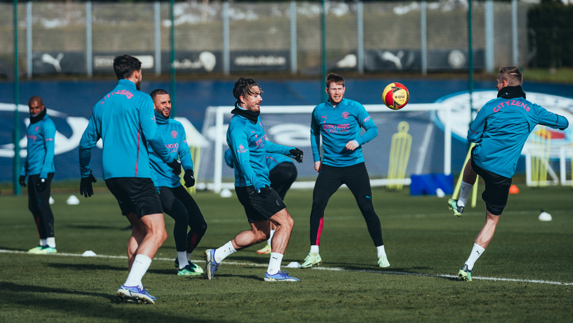 Training photos: City's Tuesday tune up