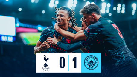 Spurs 0-1 City: Cuplikan singkat