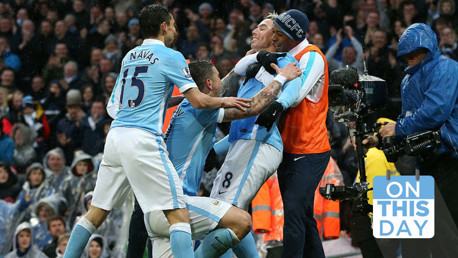 On This Day: Anfield title blow, Nasri's vital strike