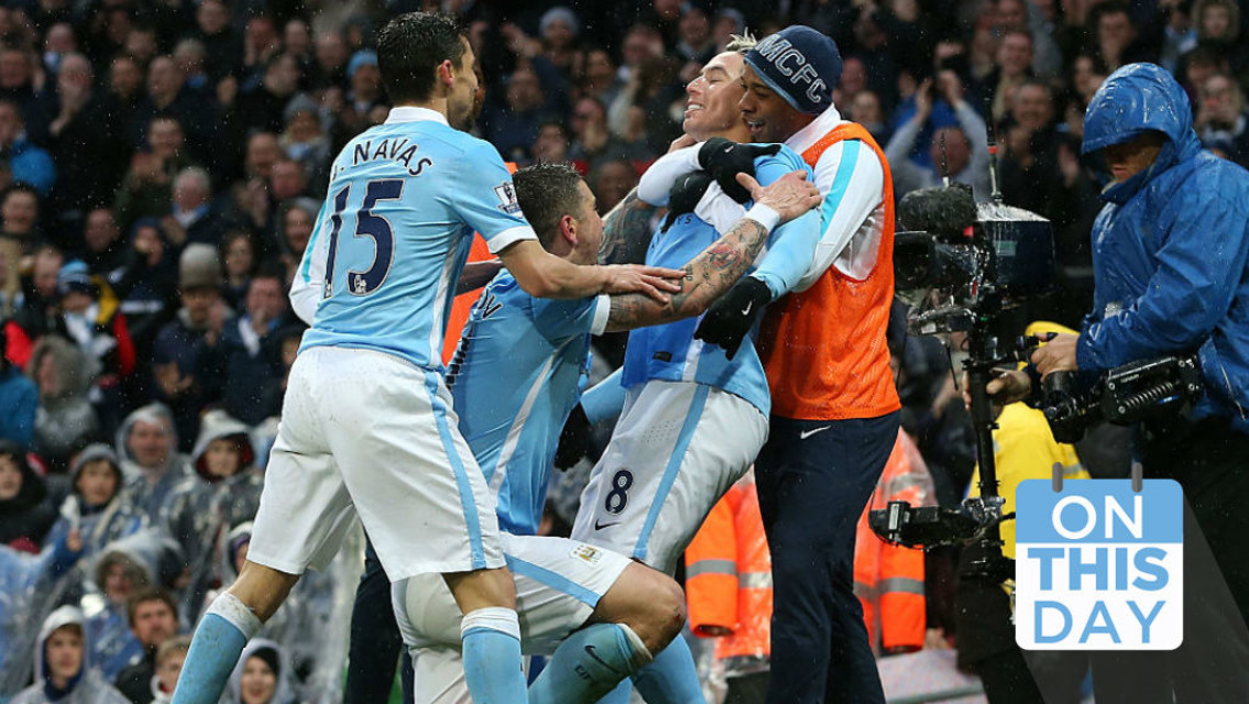 On This Day: Anfield title blow, Nasri's vital strike