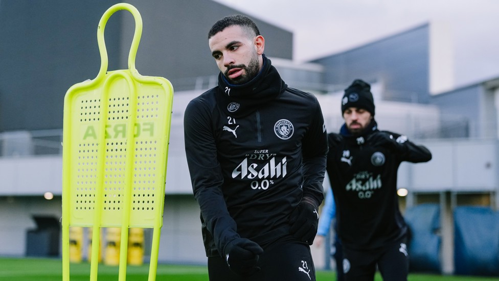 RAYAN AIT-NOURI: Keeping an eye on that mannequin! 