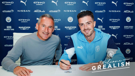City signe Jack Grealish