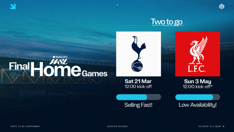 Home comforts: City’s remarkable 2025/26 record