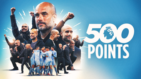 Guardiola Menjadi Manajer Tercepat Yang Mencapai 500 poin Liga Inggris
