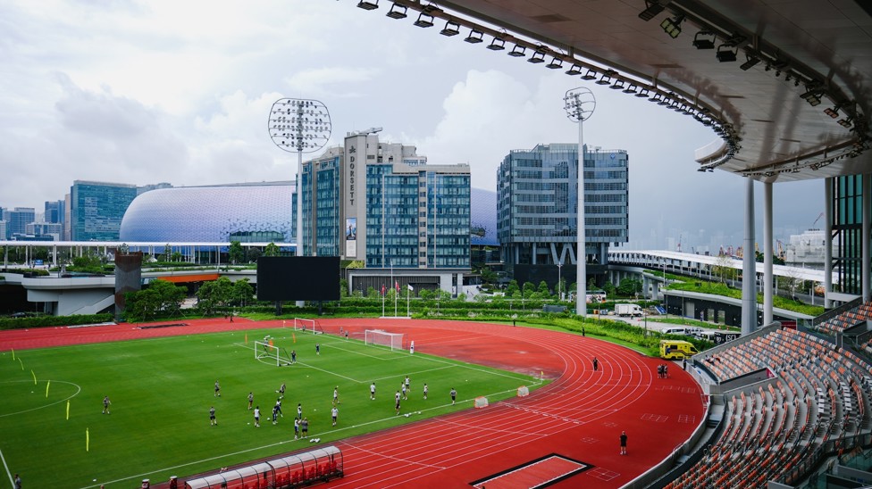 TRAINING GROUND: The Kai Tak Sports Complex  in Hong Kong