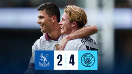 Cuplikan singkat: Crystal Palace 2-4 City