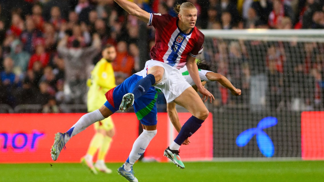 International round-up: Haaland strikes as Norway win crucial World Cup qualifier