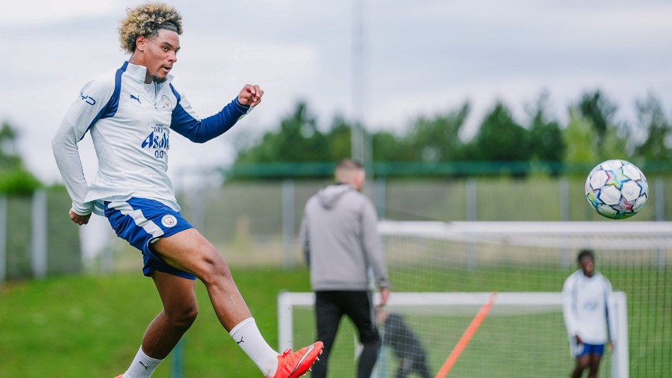 FAB FLOYD : Starlet Floyd Samba putting in the hard yards at the CFA