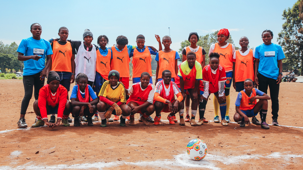 TOGETHER: Participants from the local community enjoy sessions from the Football & Water Education curriculum.