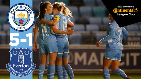 Continental Cup highlights: City 5-1 Everton
